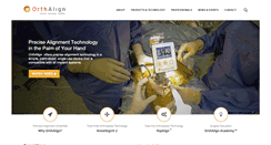 Desktop Screenshot of orthalign.com